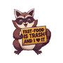 Fast Food Is Trash-None-Adjustable Tote-Bag-tobefonseca