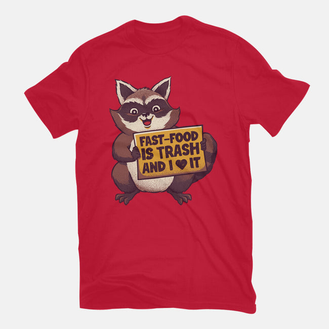 Fast Food Is Trash-Mens-Heavyweight-Tee-tobefonseca