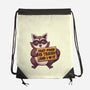 Fast Food Is Trash-None-Drawstring-Bag-tobefonseca