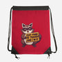 Fast Food Is Trash-None-Drawstring-Bag-tobefonseca