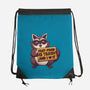 Fast Food Is Trash-None-Drawstring-Bag-tobefonseca