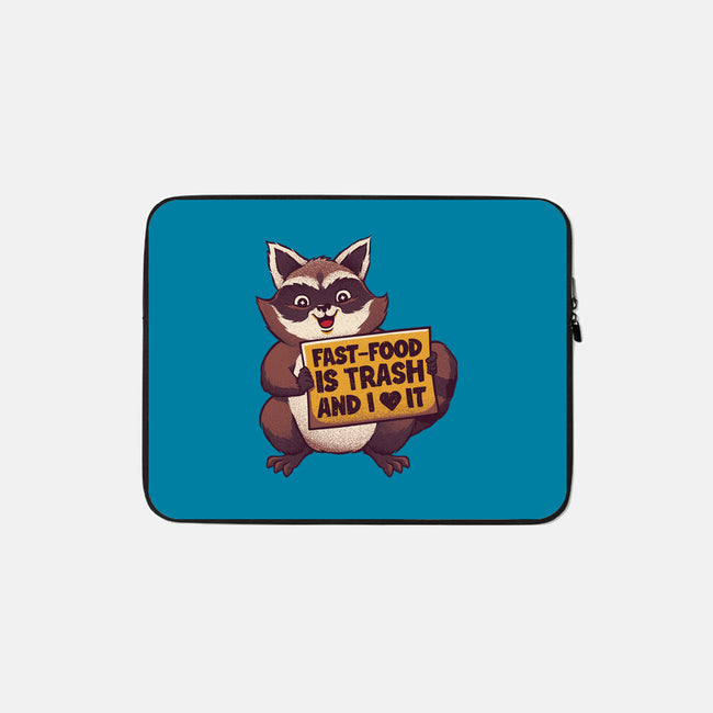 Fast Food Is Trash-None-Zippered-Laptop Sleeve-tobefonseca