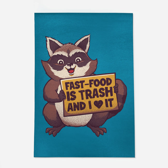 Fast Food Is Trash-None-Indoor-Rug-tobefonseca