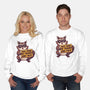 Fast Food Is Trash-Unisex-Crew Neck-Sweatshirt-tobefonseca