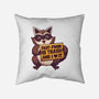 Fast Food Is Trash-None-Removable Cover w Insert-Throw Pillow-tobefonseca