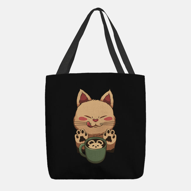 Kitty Latte-None-Basic Tote-Bag-tobefonseca