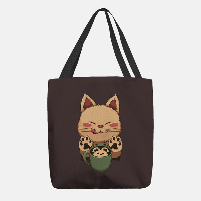 Kitty Latte-None-Basic Tote-Bag-tobefonseca