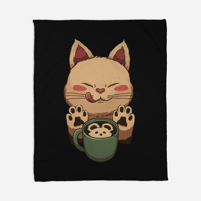 Kitty Latte-None-Fleece-Blanket-tobefonseca