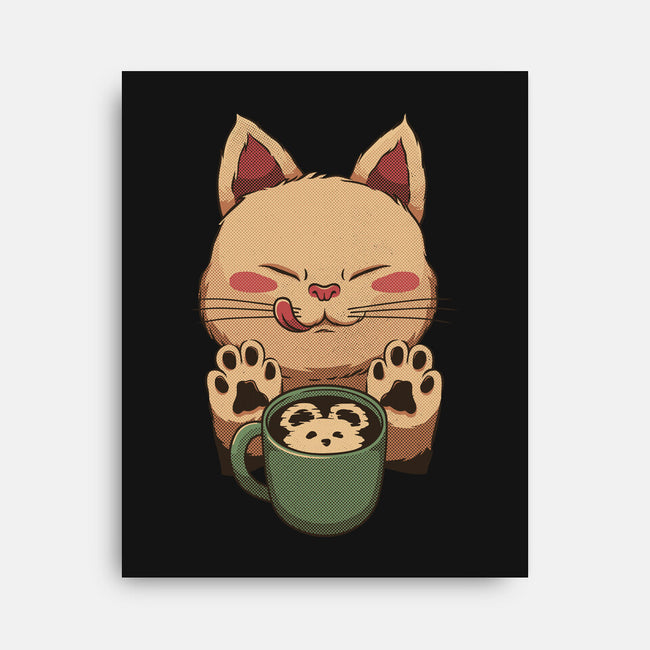 Kitty Latte-None-Stretched-Canvas-tobefonseca