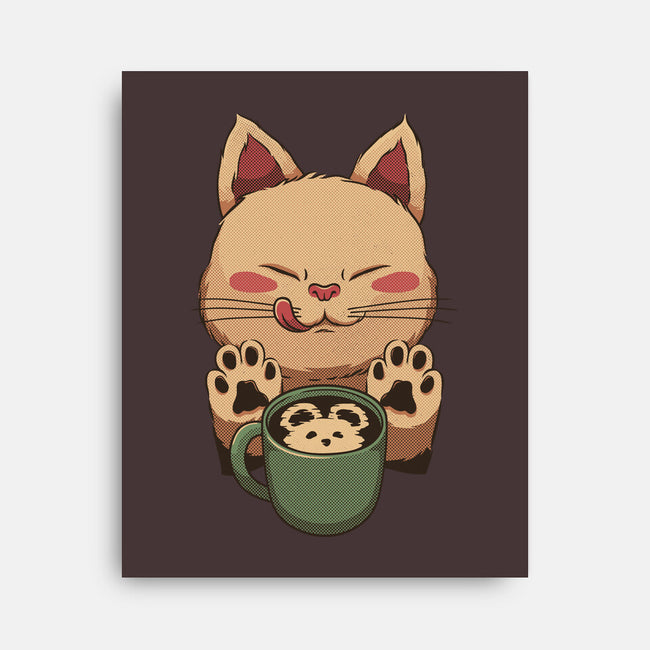 Kitty Latte-None-Stretched-Canvas-tobefonseca