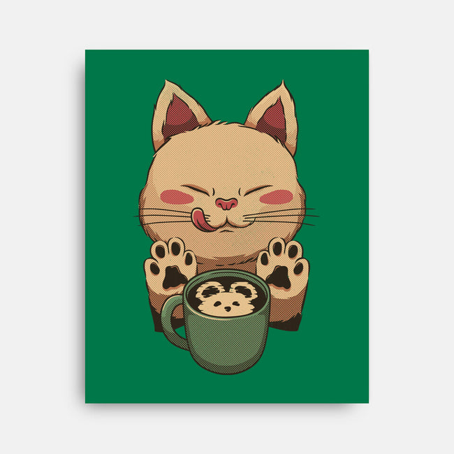 Kitty Latte-None-Stretched-Canvas-tobefonseca