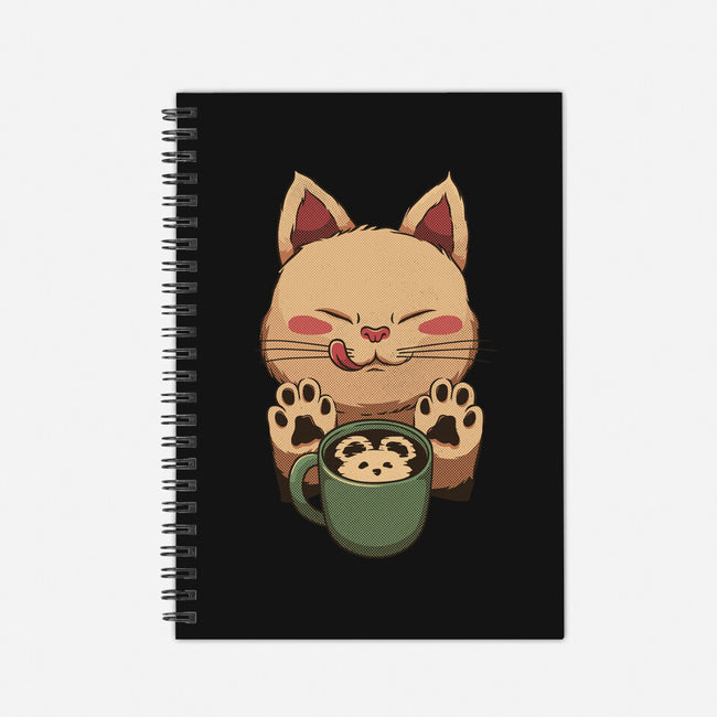 Kitty Latte-None-Dot Grid-Notebook-tobefonseca
