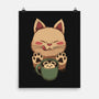 Kitty Latte-None-Matte-Poster-tobefonseca