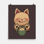 Kitty Latte-None-Matte-Poster-tobefonseca