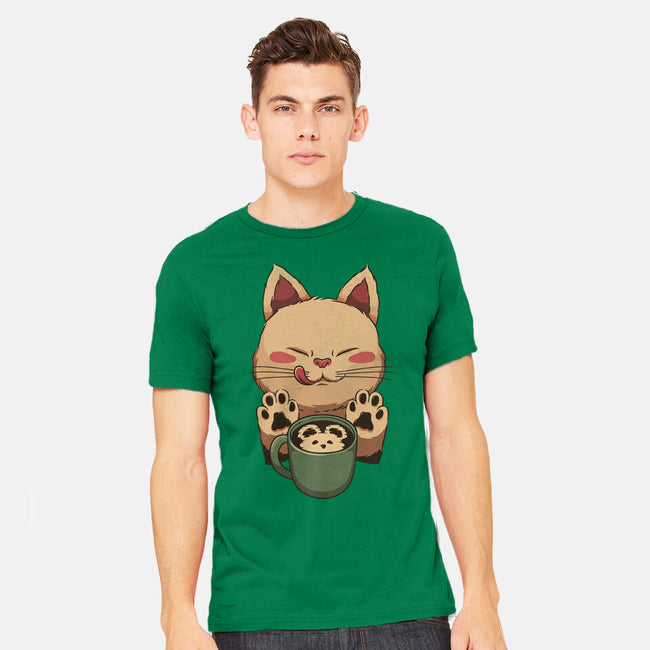 Kitty Latte-Mens-Heavyweight-Tee-tobefonseca