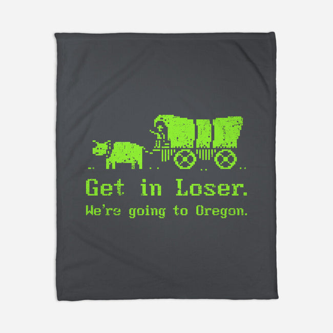 We're Going To Oregon-None-Fleece-Blanket-kg07