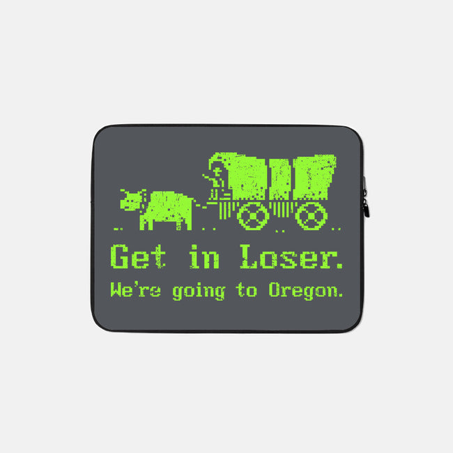 We're Going To Oregon-None-Zippered-Laptop Sleeve-kg07