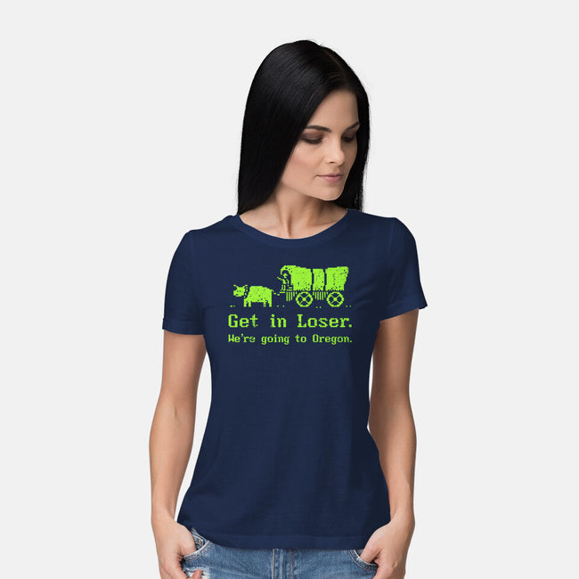 We're Going To Oregon-Womens-Basic-Tee-kg07