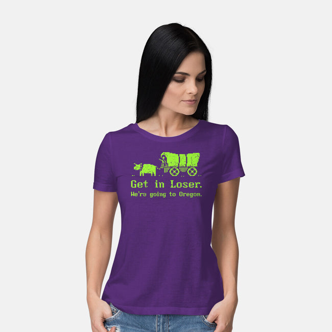We're Going To Oregon-Womens-Basic-Tee-kg07