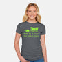 We're Going To Oregon-Womens-Fitted-Tee-kg07
