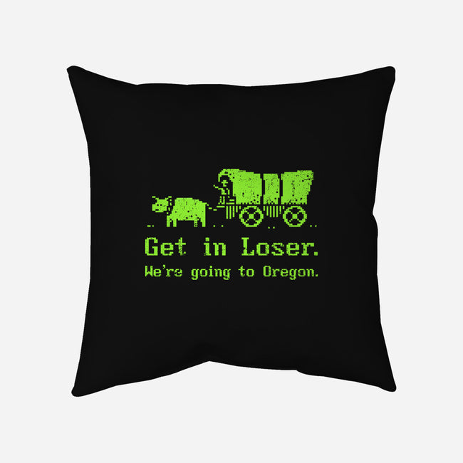 We're Going To Oregon-None-Removable Cover w Insert-Throw Pillow-kg07