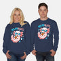 Relaxolotl-Unisex-Crew Neck-Sweatshirt-Vallina84