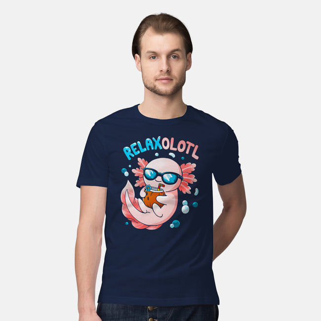 Relaxolotl-Mens-Premium-Tee-Vallina84