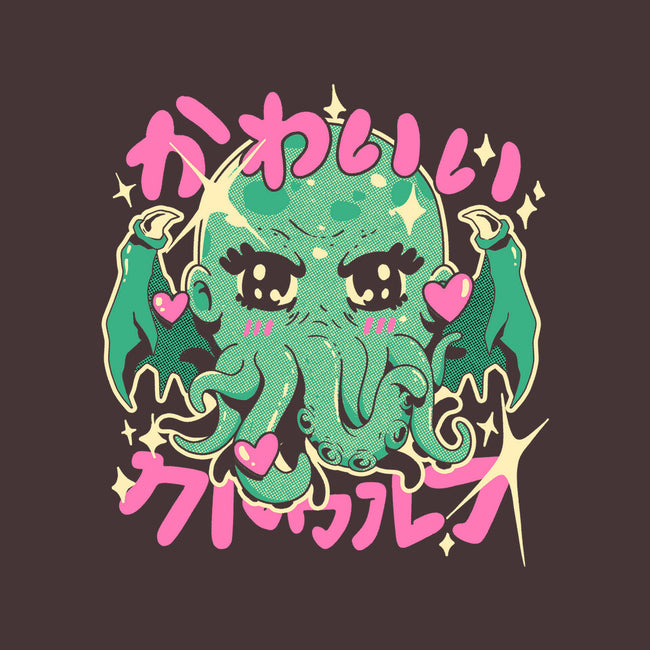 Cutethulhu Loves-None-Removable Cover w Insert-Throw Pillow-ilustrata