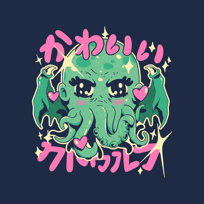 Cutethulhu Loves-None-Removable Cover w Insert-Throw Pillow-ilustrata