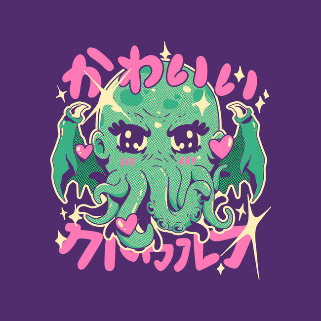 Cutethulhu Loves-Youth-Basic-Tee-ilustrata