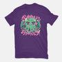 Cutethulhu Loves-Womens-Fitted-Tee-ilustrata