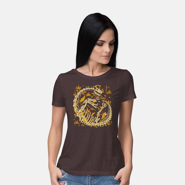 Jurassic Brachio-Womens-Basic-Tee-estudiofitas