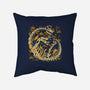 Jurassic Brachio-None-Removable Cover-Throw Pillow-estudiofitas