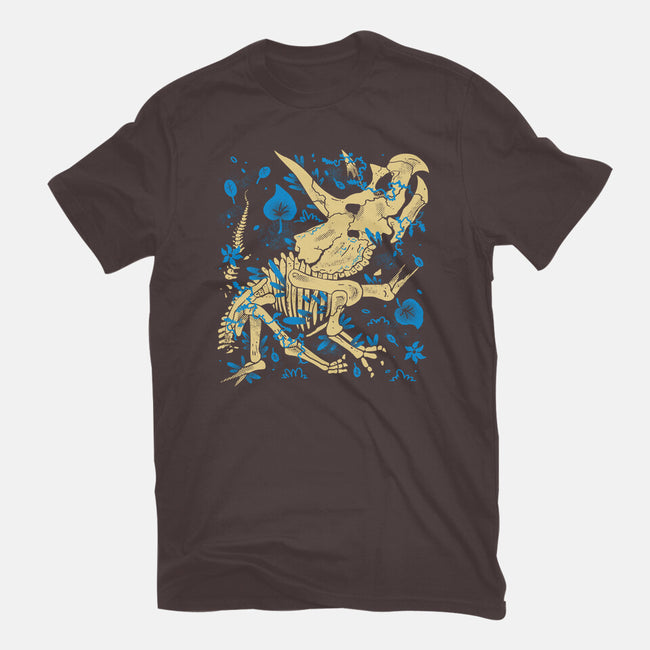 Jurassic Triceratops-Womens-Basic-Tee-estudiofitas