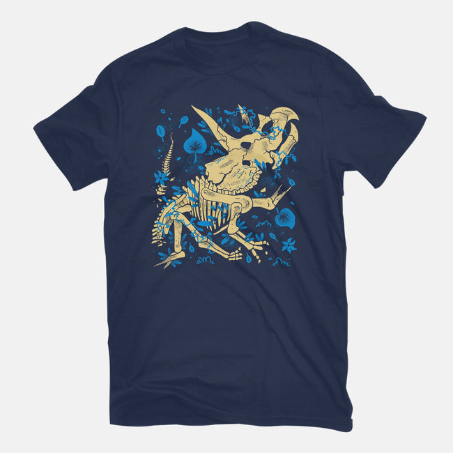 Jurassic Triceratops-Womens-Basic-Tee-estudiofitas
