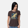 Jurassic Triceratops-Womens-Basic-Tee-estudiofitas