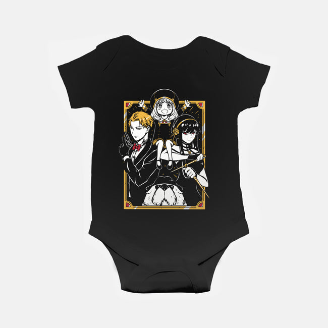 Family Of Spies-Baby-Basic-Onesie-Panchi Art