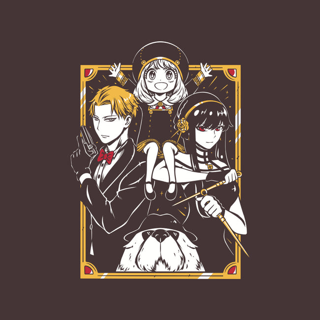 Family Of Spies-Womens-Basic-Tee-Panchi Art