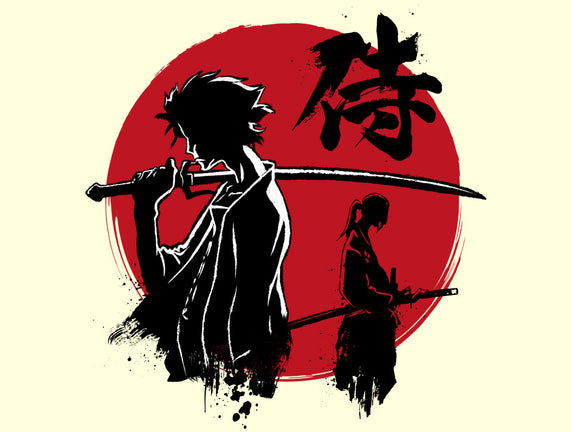 Mugen And Jin Sumi-e