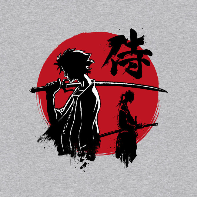 Mugen And Jin Sumi-e-Mens-Heavyweight-Tee-DrMonekers