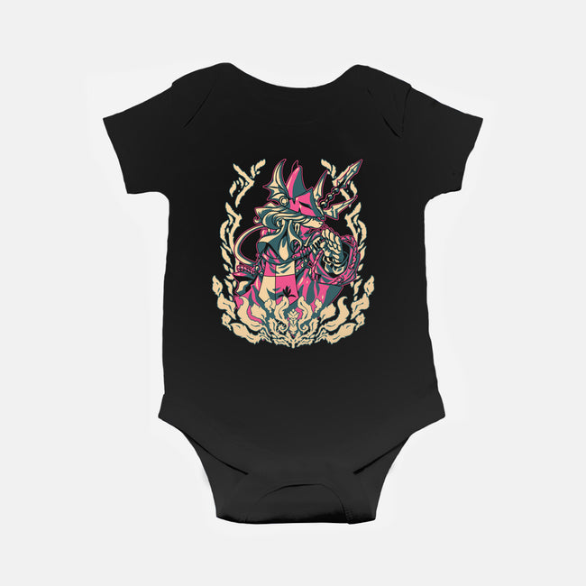 Dragon Knight Of Bormecia-Baby-Basic-Onesie-1Wing