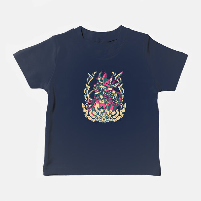 Dragon Knight Of Bormecia-Baby-Basic-Tee-1Wing