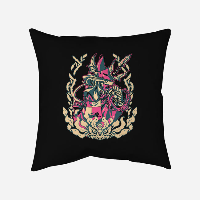 Dragon Knight Of Bormecia-None-Removable Cover-Throw Pillow-1Wing