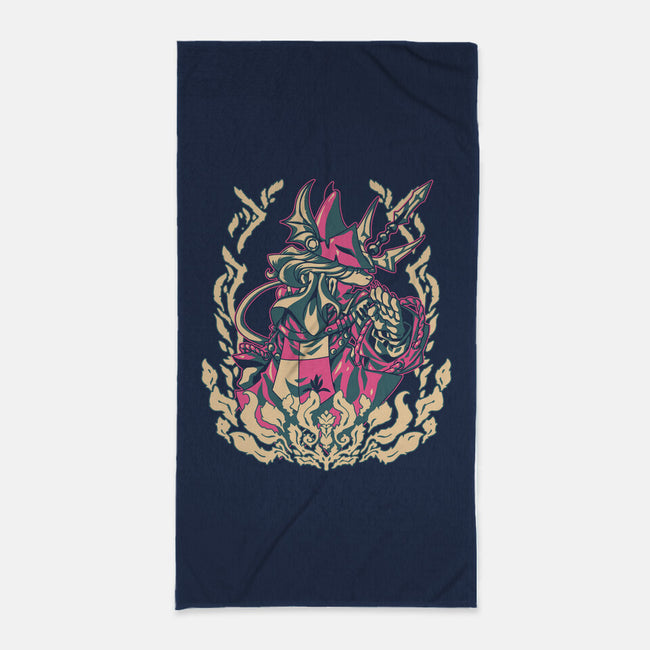 Dragon Knight Of Bormecia-None-Beach-Towel-1Wing