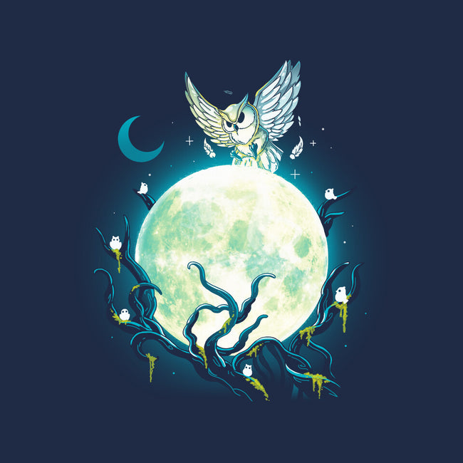 Owl Magic Moon-Baby-Basic-Tee-Vallina84