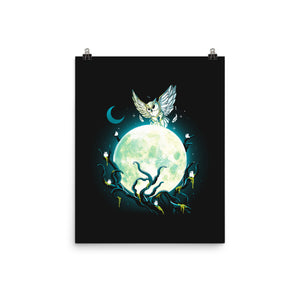 Owl Magic Moon