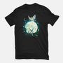 Owl Magic Moon-Mens-Premium-Tee-Vallina84