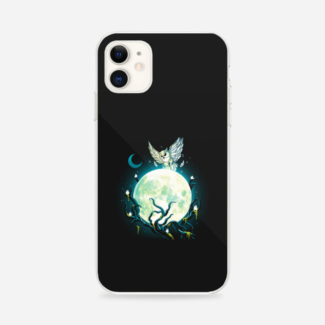 Owl Magic Moon-iPhone-Snap-Phone Case-Vallina84