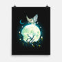 Owl Magic Moon-None-Matte-Poster-Vallina84