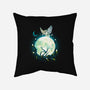 Owl Magic Moon-None-Removable Cover-Throw Pillow-Vallina84